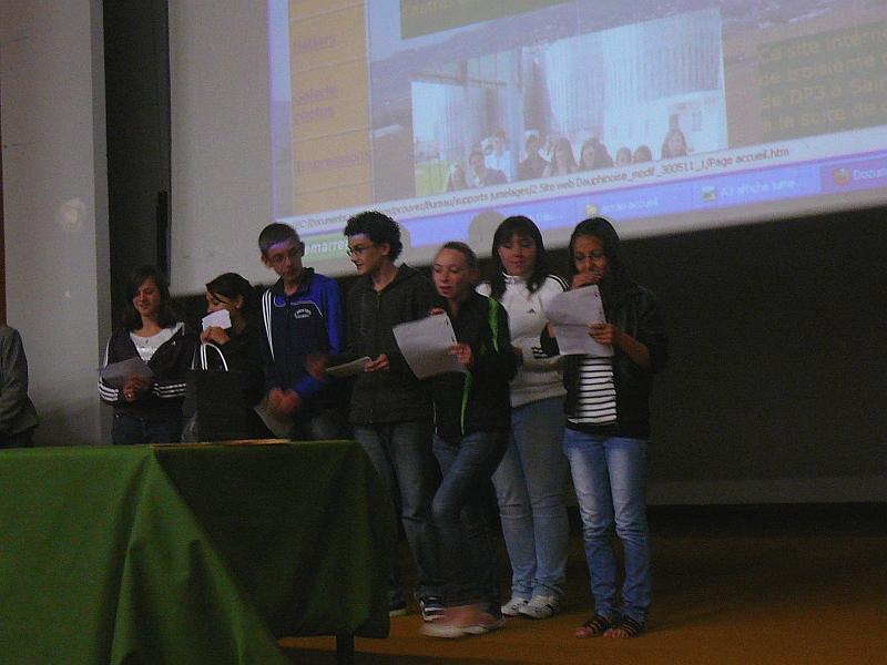 P1110861.JPG - Les DP3 du collège M. Mariotte jumelé avec l'entreprise Groupe Dauphinoise