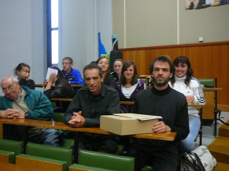 P1110871.JPG - Les 13 DP3  du collège Mariotte de St Simeon de Bressieux et leur enseignant